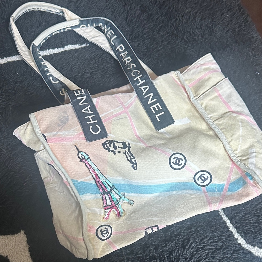 Chanel Multicolor Parisian Tote Bag